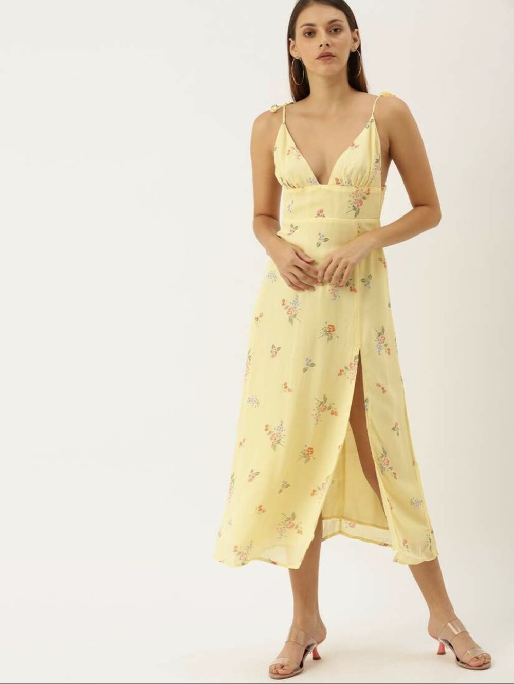 Forever 21 size medium lemon dress